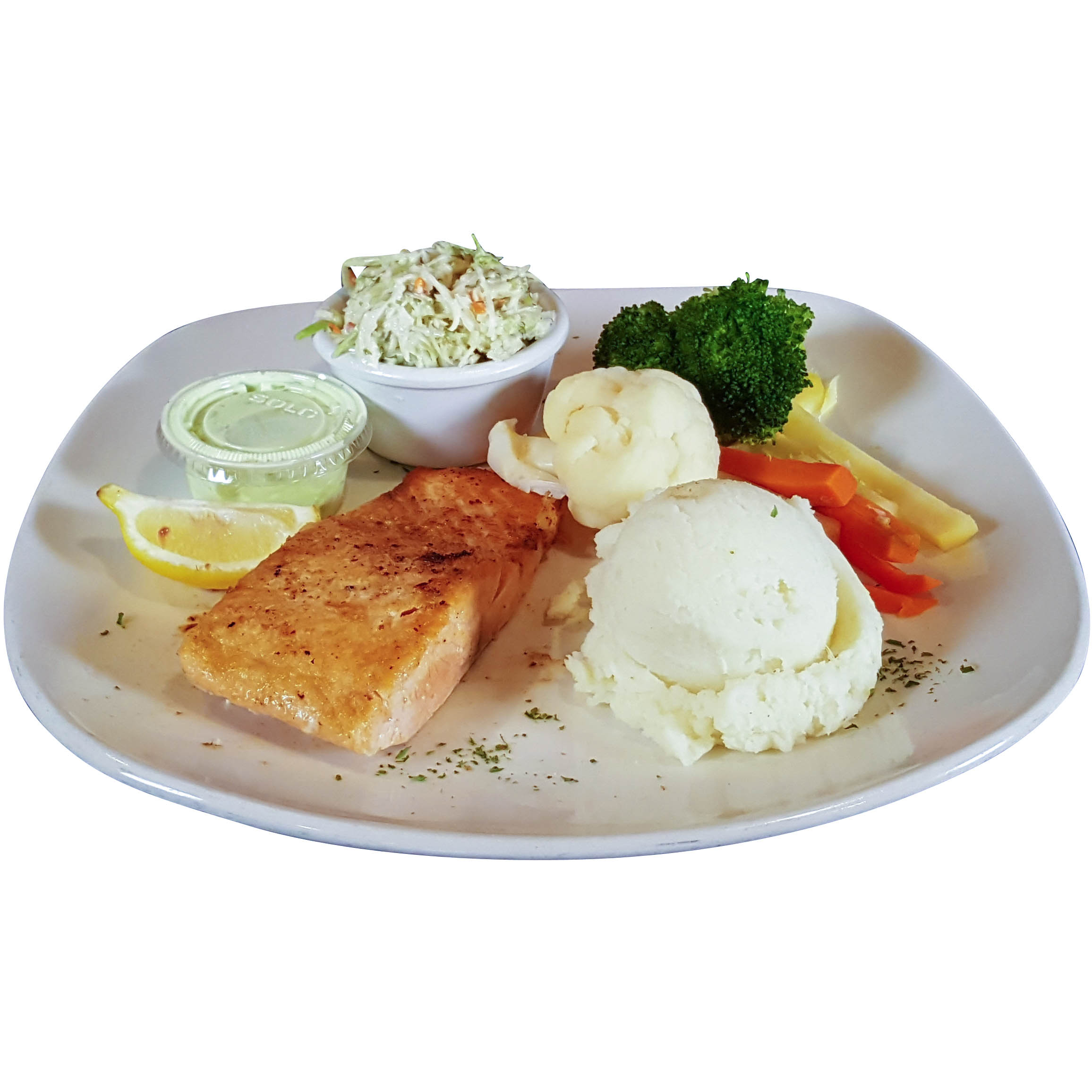 Filet de saumon Meunière